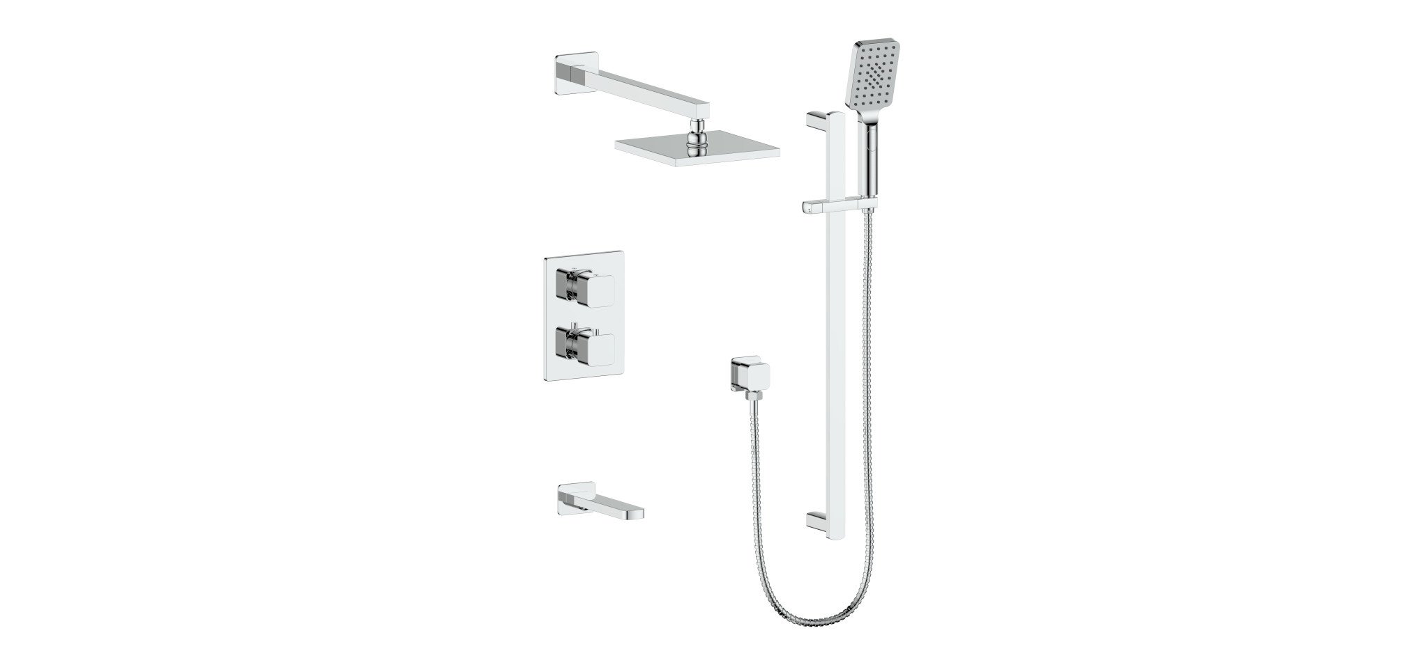 Vogt - Niveau - Three-way shower system