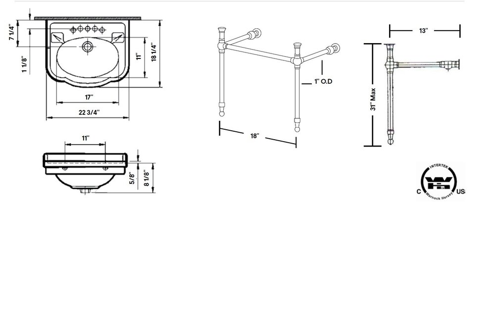 Cheviot - Antique - Console