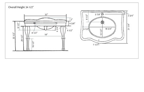 Cheviot - Windsor - Console - 707-WH-8 - Discontinued