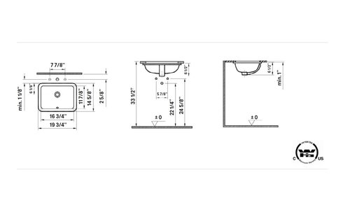 Cheviot - Seville - Undermount sink