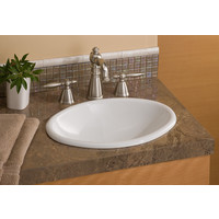 Cheviot - MINI OVAL Drop-In Sink - 1102-WH
