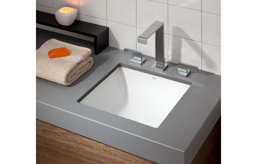 Cheviot - SQUARE DROP-IN/UNDERMOUNT SINK, WHITE - 1179-WH