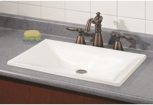 Cheviot - ESTORIL DROP-IN SINK, WHITE - 1180-WH