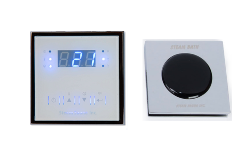 SteamSauna - Bregueti Touch Control and  Gem Steam Head