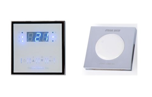 SteamSauna - Bregueti Touch Control and  Gem Steam Head
