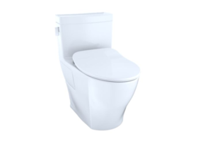 TOTO - Legato - 1PC Elongated Bowl + Slim Seat - Washlet+ Connection - Cotton