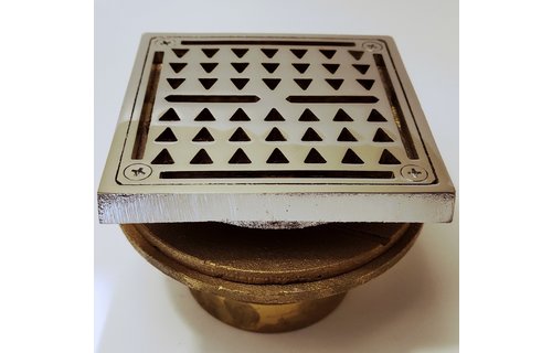 Dupont - Solid Brass - Shower Drain