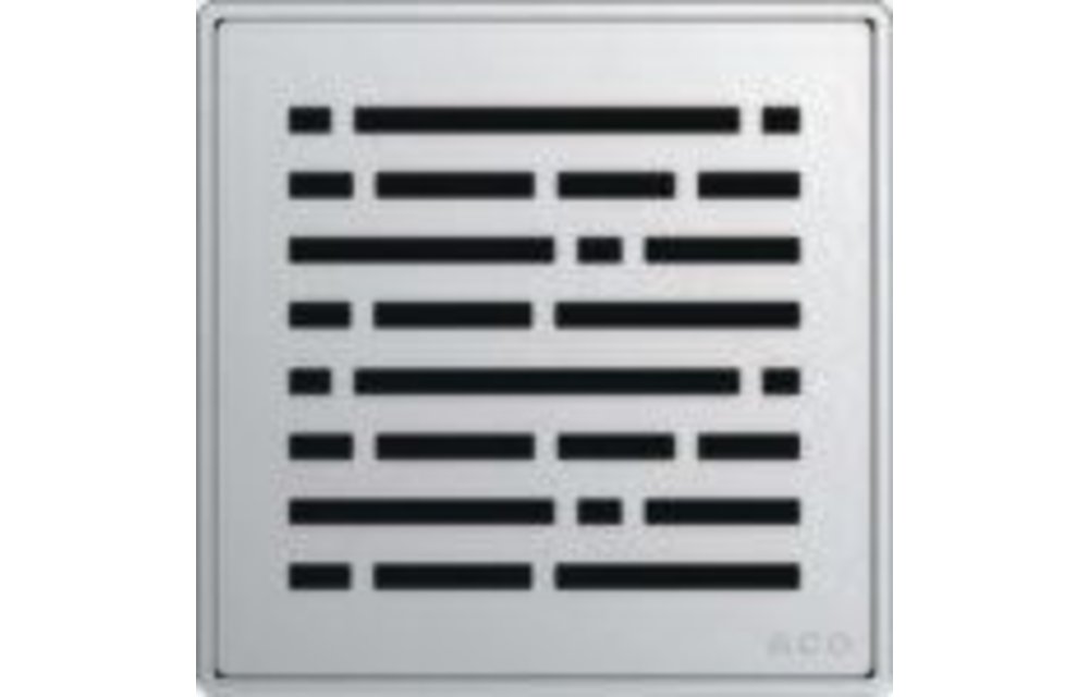 ACO - QuARTz Point - Mix Square Shower Drain