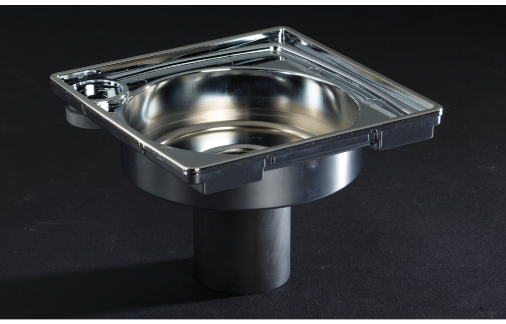 ACO - QuARTz Point - Mix Square Shower Drain
