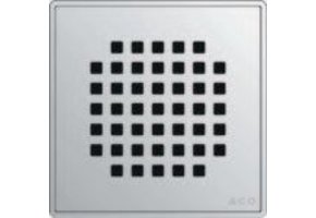 ACO - QuARTz Point - Quadrato Square Shower Drain