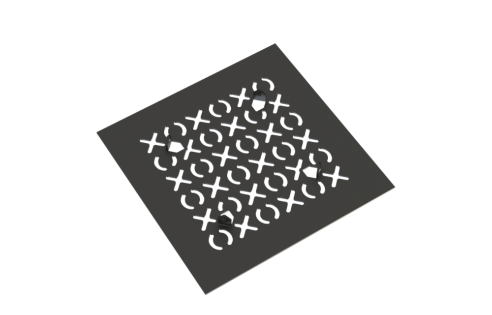 Rubinet - Square Drain - Paisley