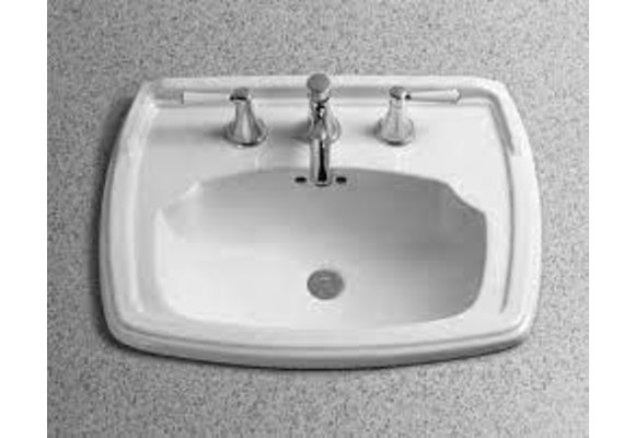 TOTO - Carrollton - Self Rimming Lavatory Sink - Cotton