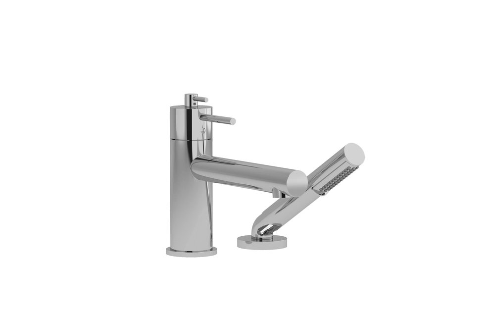 Riobel - GS - 2-Piece Deckmount Tub Filler - Chrome