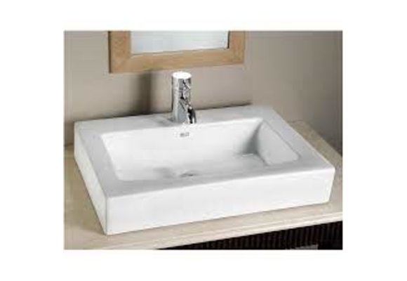 American Standard Boxe above counter lav White
