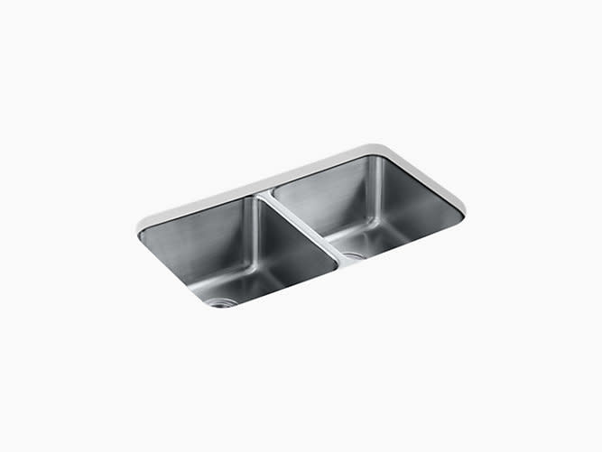 Undertone Preserve Double Equal Stainless Steel Sink
