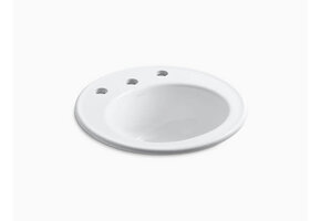 Kohler - Brookline 19" Self-Rim Lav/8Cc - White