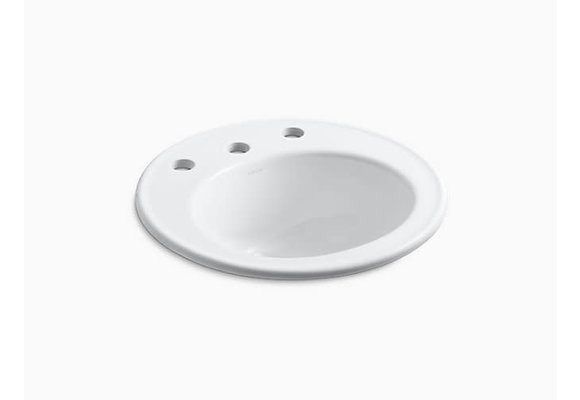 Kohler - Brookline 19" Self-Rim Lav/8Cc - White