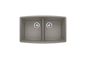 Blanco Performa U 2 silgranit sink  10 " deep