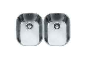 Franke COMPACT UNDERMOUNT DOUBLE BOWL SINK