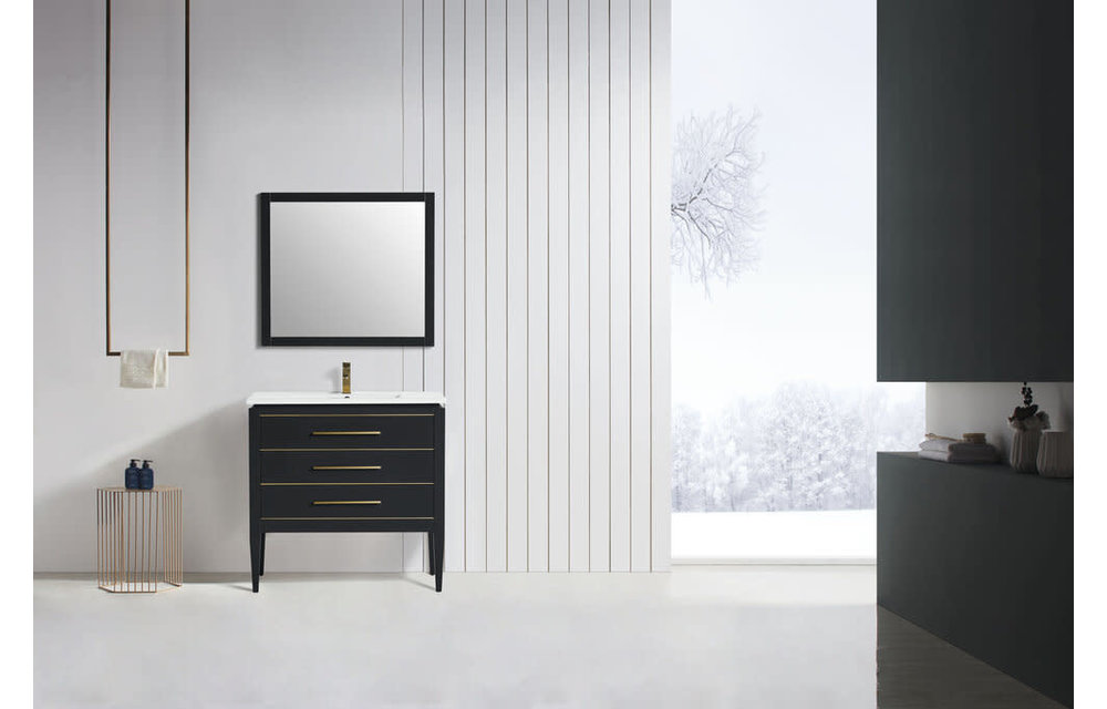 Bagno Italia - LONDON 30 - Vanity + Porcelain Top