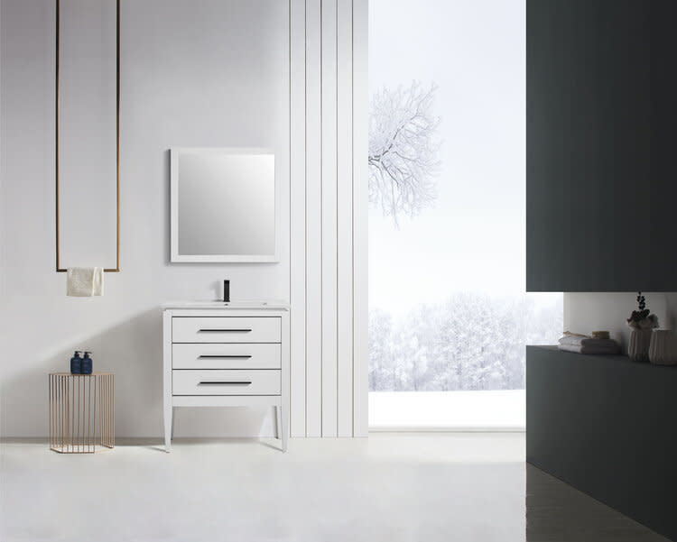 Bagno Italia - LONDON 36 - Vanity + Porcelain Top