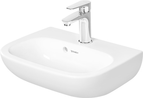 Duravit - D-Code - Handrinse basin - single hole