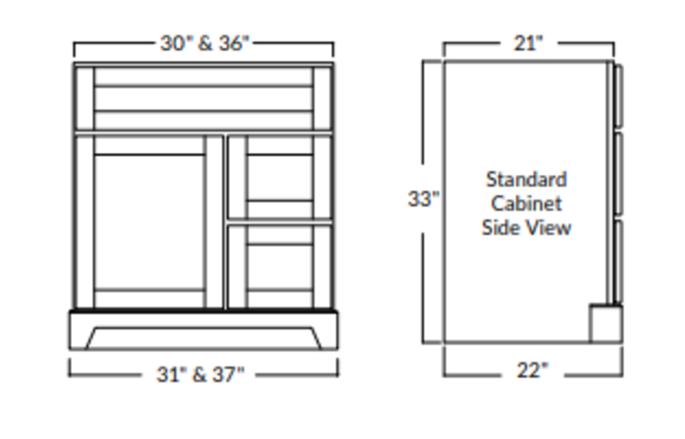 Stonewood - 36" - Vanity
