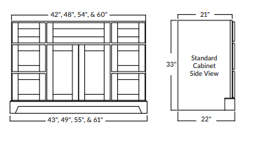 Stonewood - 54" - Vanity