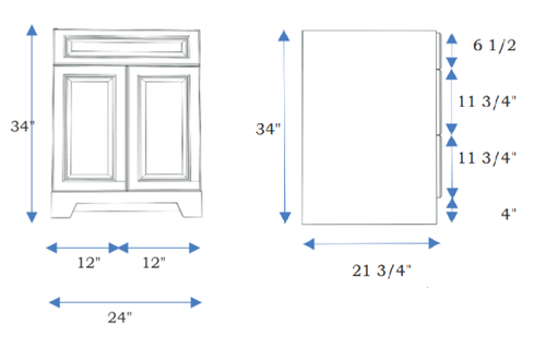 Classic Brand - 24" - Vanity