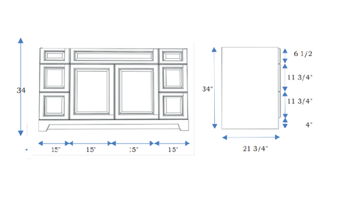 Classic Brand - 60" - Vanity