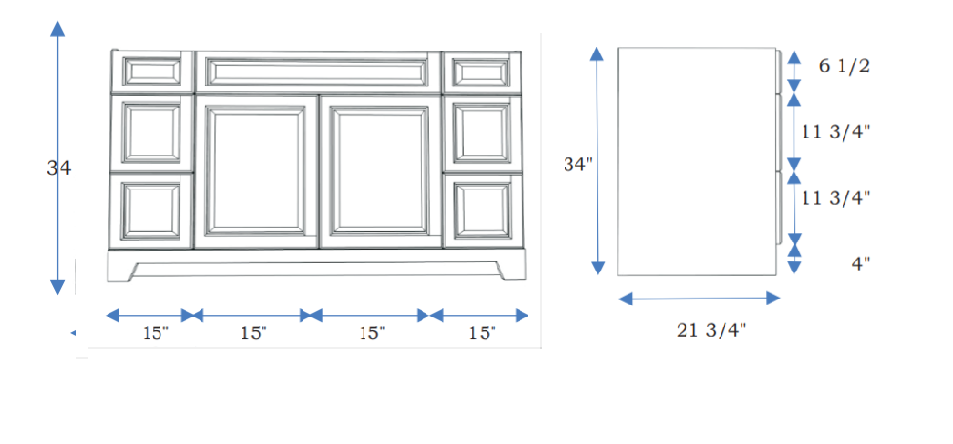 Classic Brand - 60" - Vanity