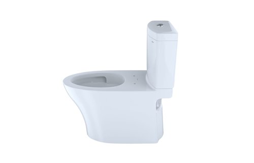 TOTO - Aquia IV - 2PC Elongated - U-Height -  Washlet+ Connection - Cotton