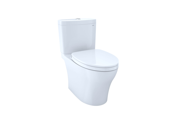TOTO - Aquia IV - 2PC Elongated - U-Height -  Washlet+ Connection - Cotton