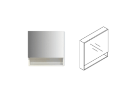 Aktuell - THOR - Medicine Cabinet - White