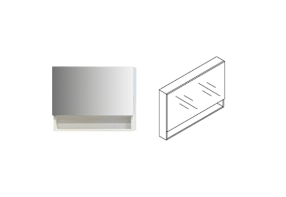 Aktuell - THOR - Medicine Cabinet - 39 " White