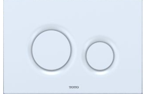 TOTO - Basic Round Push Plate - Dual Button