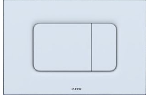 TOTO - Basic Square Push Plate - Dual Button
