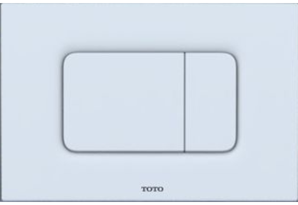 TOTO - Basic Square Push Plate - Dual Button