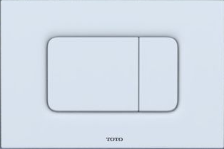 TOTO - Basic Square Push Plate - Dual Button