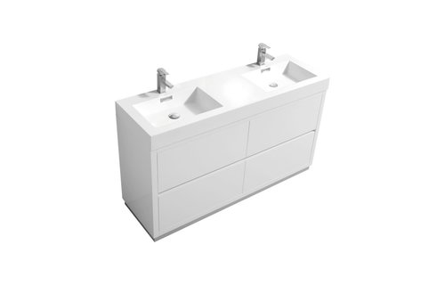 KUBEBATH - 60" Double - Bliss - Vanity