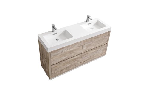 KUBEBATH - 60" Double - Bliss - Vanity