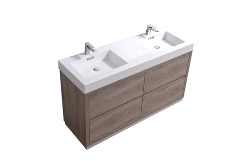 KUBEBATH - 60" Double - Bliss - Vanity