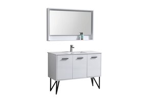 KUBEBATH - 48" - Bosco - Vanity + Quartz Top