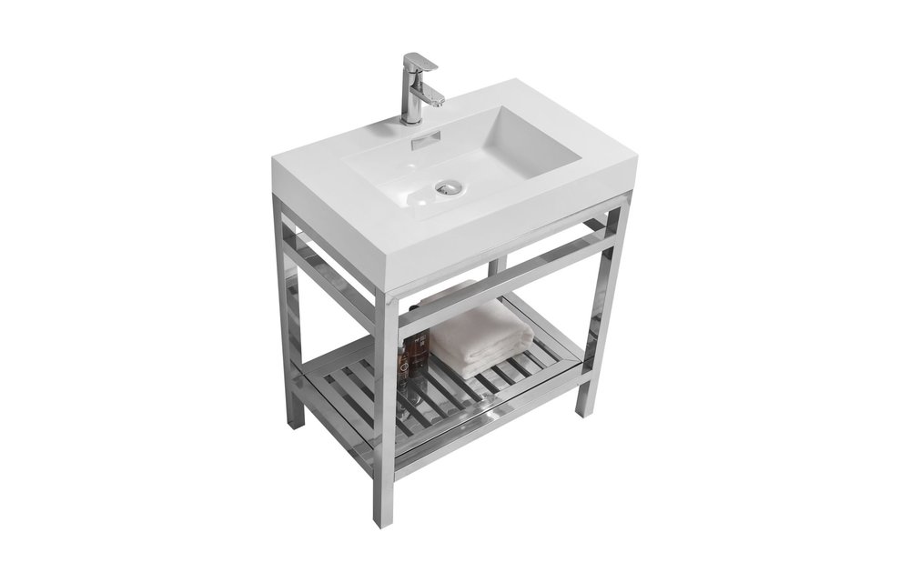 KUBEBATH - 30" - Cisco - Console + Acrylic Sink