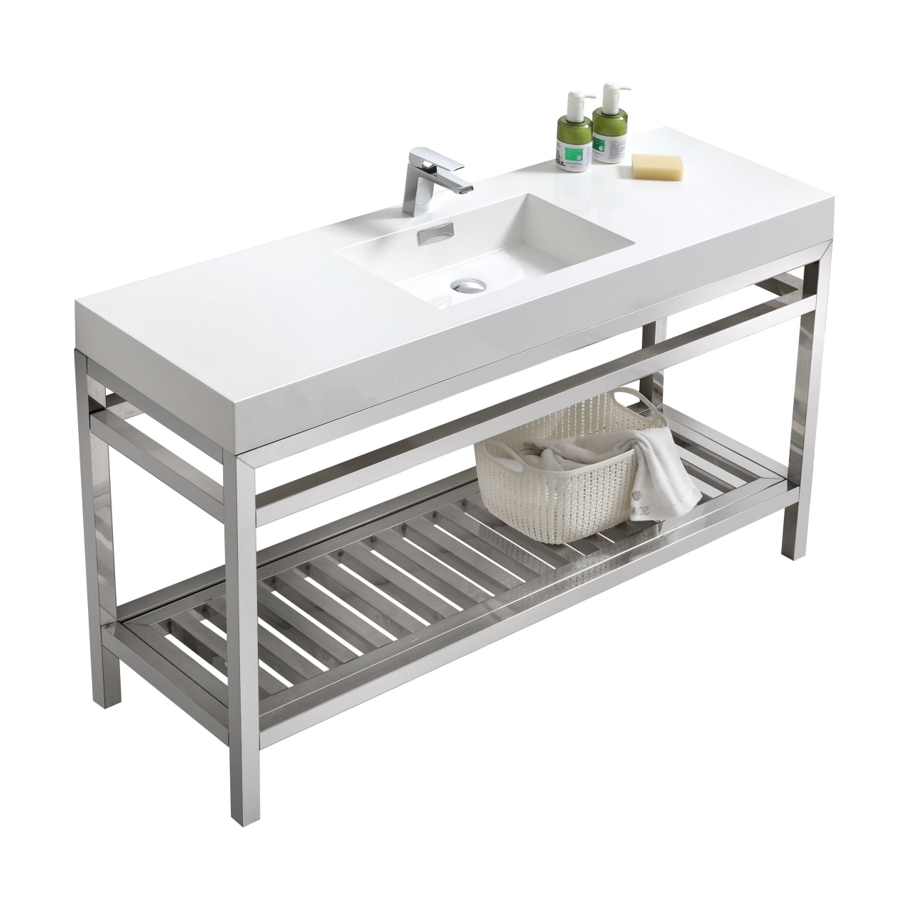KUBEBATH - 60" - Cisco - Console + Acrylic Sink