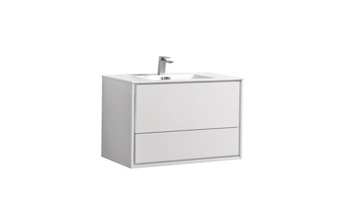 KUBEBATH - 36" - De Lusso - Wallmount