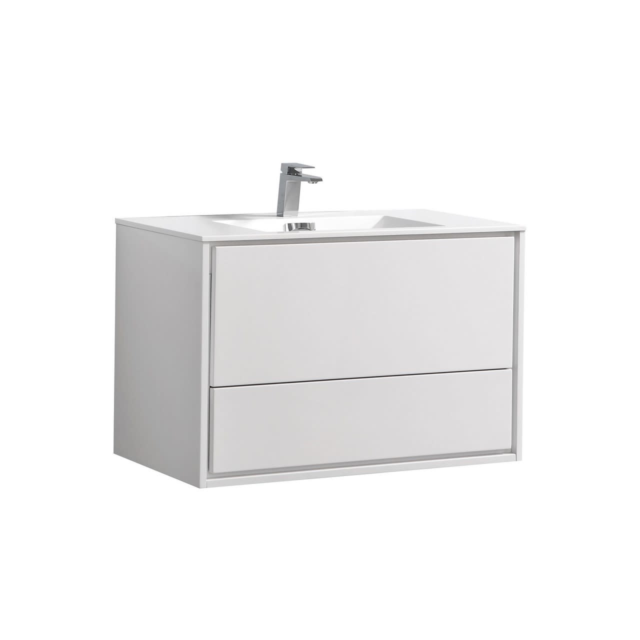 KUBEBATH - 36" - De Lusso - Wallmount