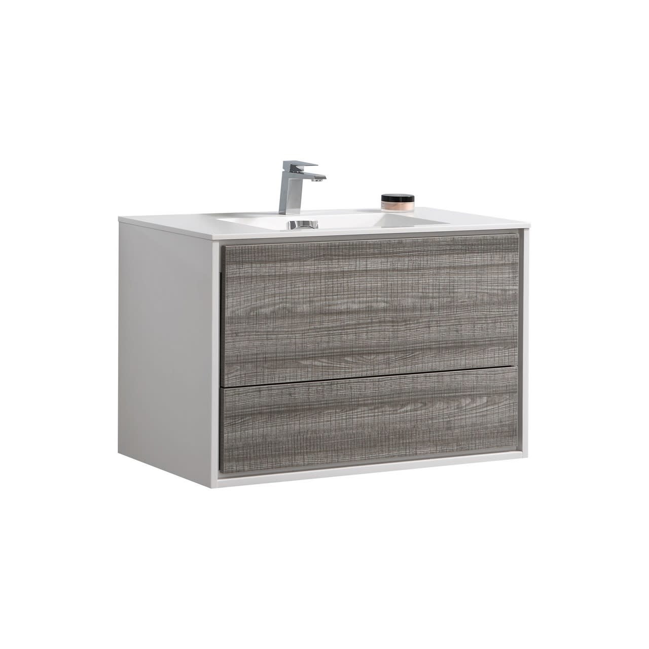 KUBEBATH - 36" - De Lusso - Wallmount