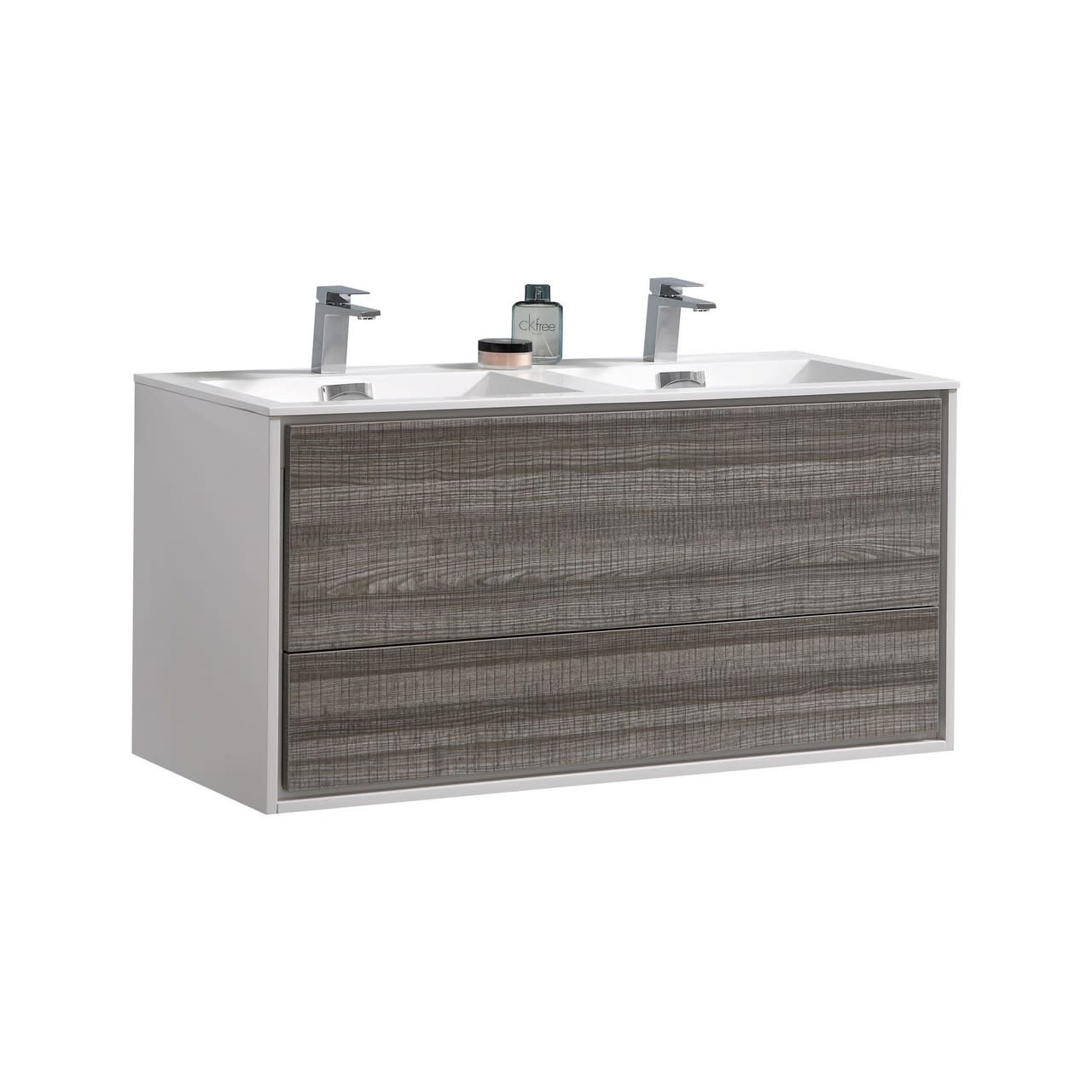 KUBEBATH - 48" Double - De Lusso - Wallmount