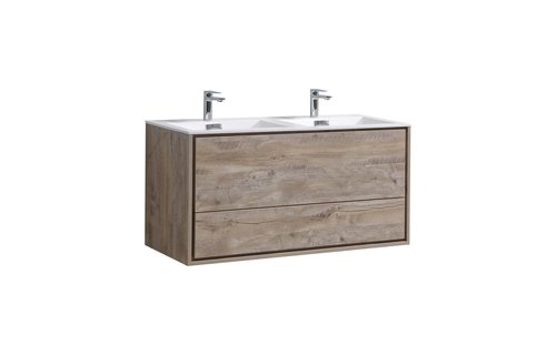 KUBEBATH - 48" Double - De Lusso - Wallmount